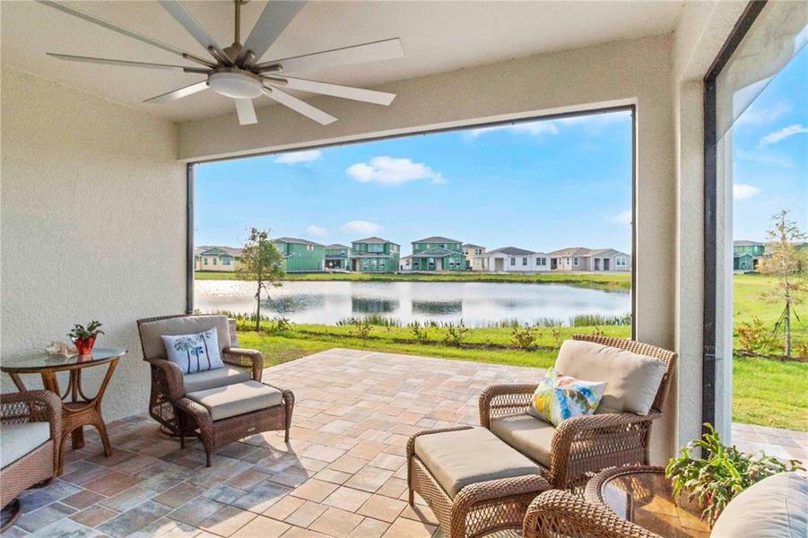 Exterior details and patio area of a home in , Venice (Image 30). Exterior details and patio area of a home in , Venice (Image 30).