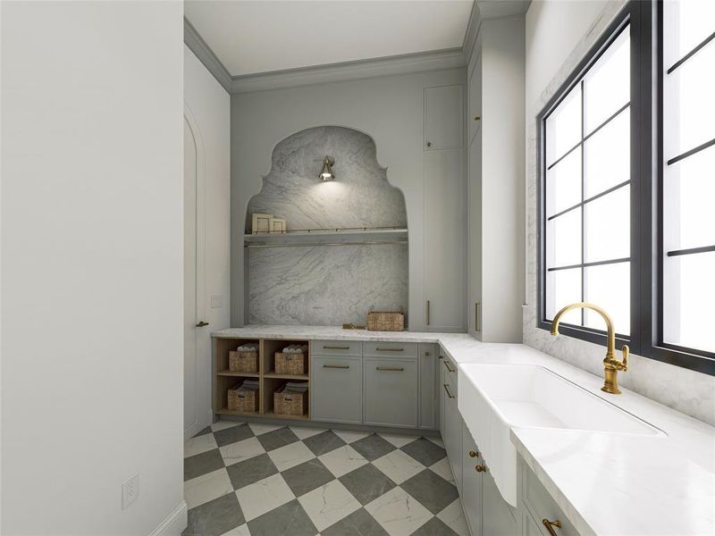 Furnished interior view inside a new home in , Heath (Image 18).