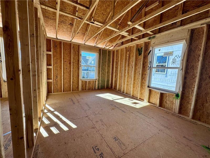 In-progress construction of a new home in Eastlyn Crossing, Flowery Branch, GA (Image 15). In-progress construction of a new home in Eastlyn Crossing, Flowery Branch, GA (Image 15).