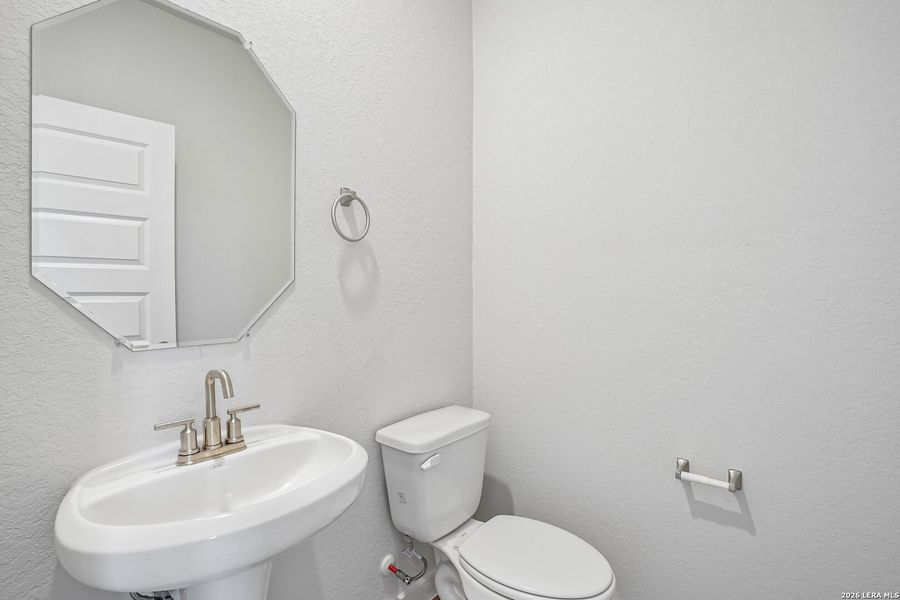 Furnished interior view inside a new home in August Fields, New Braunfels (Image 4).