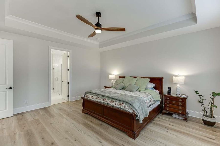 Furnished interior view inside a new home in , Hoschton (Image 32).