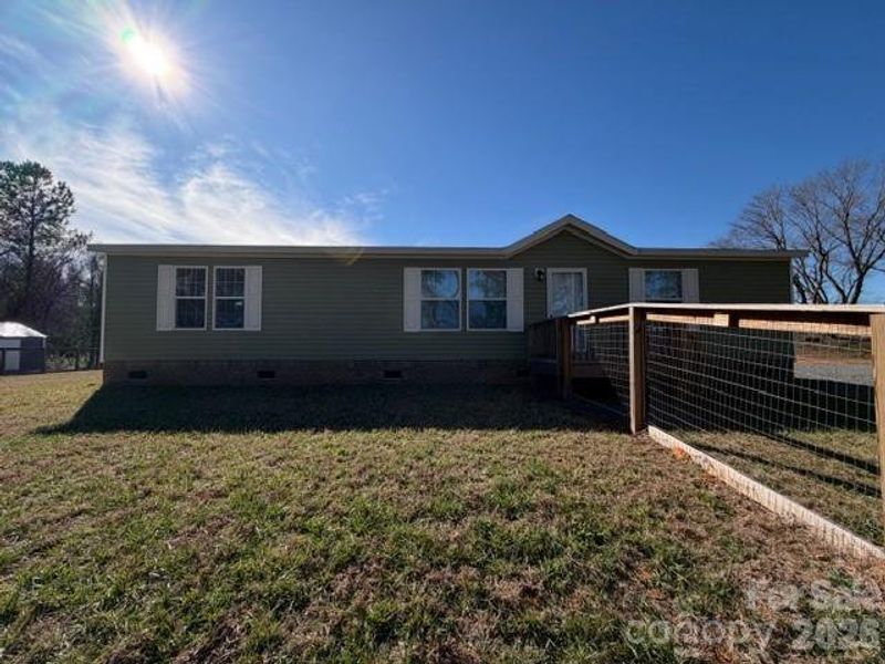 Exterior details and patio area of a home in , Polkton (Image 8).