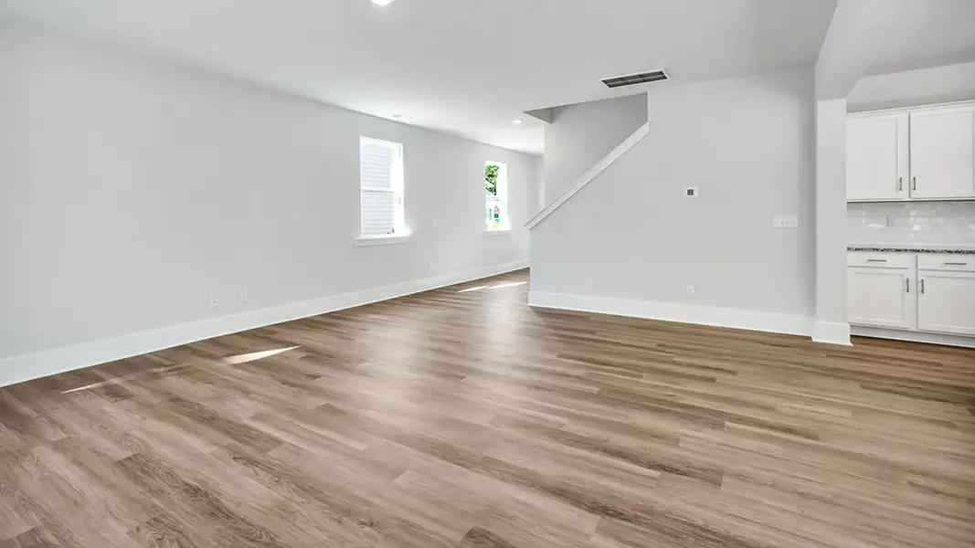 Spacious, unfurnished interior of a new home in Magnolia Ridge at Blake Farm, Wilmington (Image 22). Spacious, unfurnished interior of a new home in Magnolia Ridge at Blake Farm, Wilmington (Image 22).