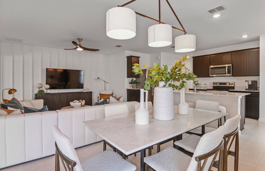 Furnished interior view inside a new home in Riversong, Parrish (Image 6).