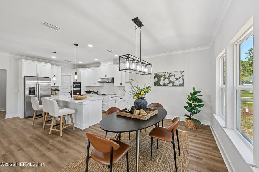 Furnished interior view inside a new home in , Fernandina Beach (Image 37).