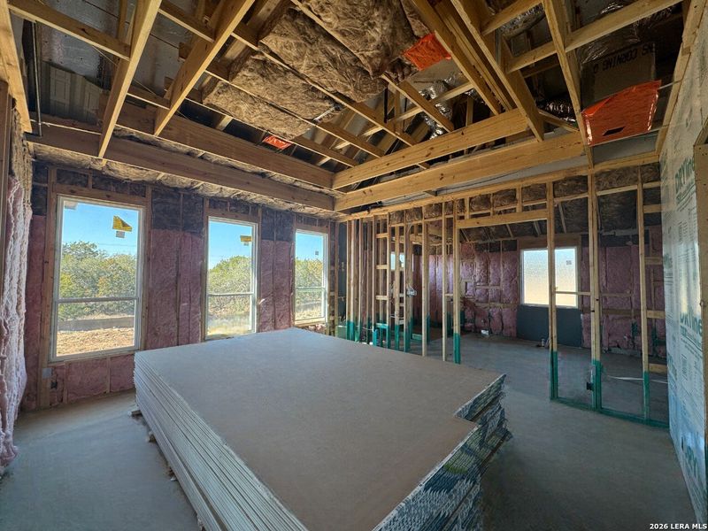 In-progress construction of a new home in Waldsanger, New Braunfels, TX (Image 13).