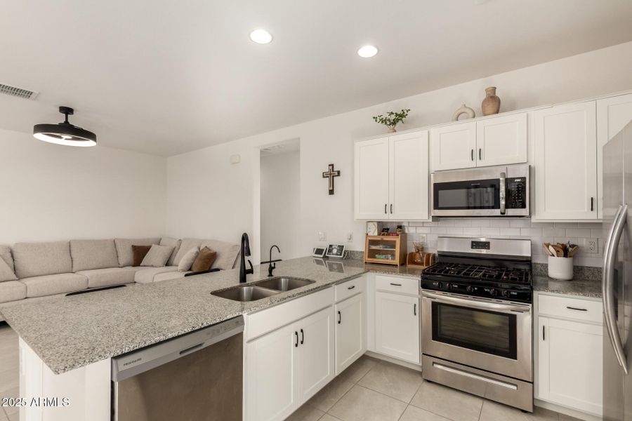 Stainless appliances