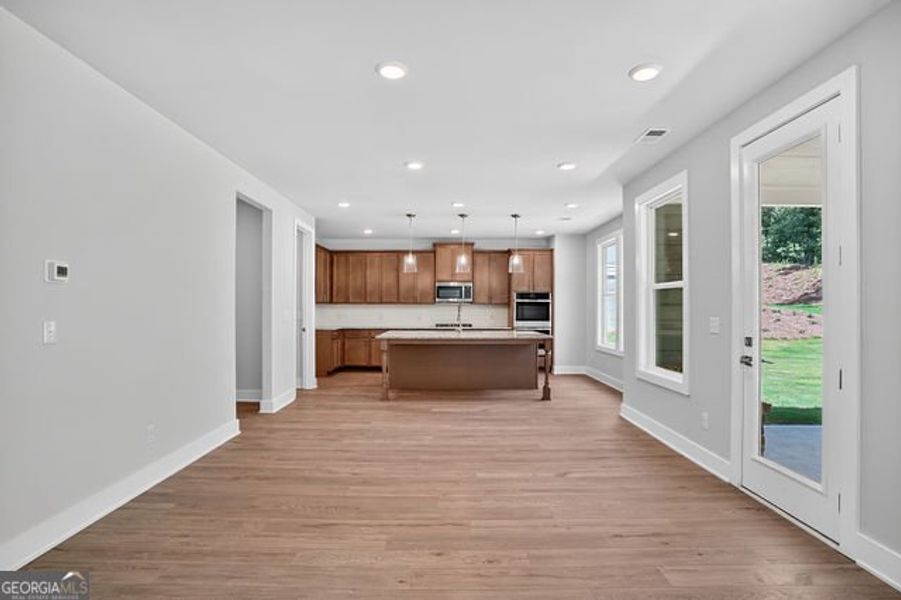 Furnished interior view inside a new home in The Manor at Gainesville Township, Gainesville (Image 6).