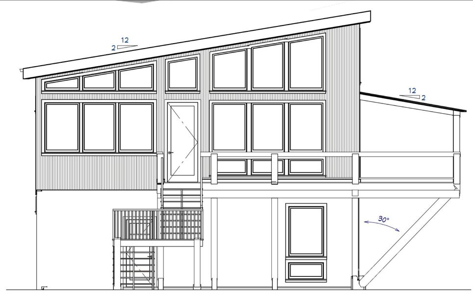 Exterior rendering of this home design in , Sherrills Ford, NC (Image 12).