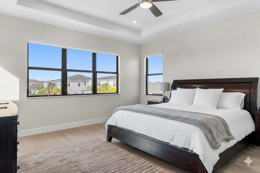 Master Bedroom - Digitally Enhanced