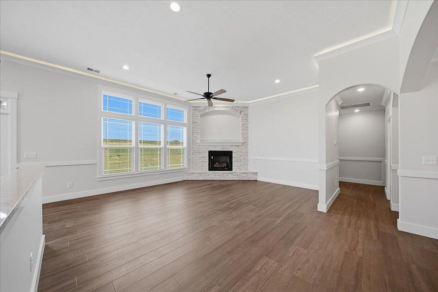 Spacious, unfurnished interior of a new home in Sky View, Columbus (Image 21).