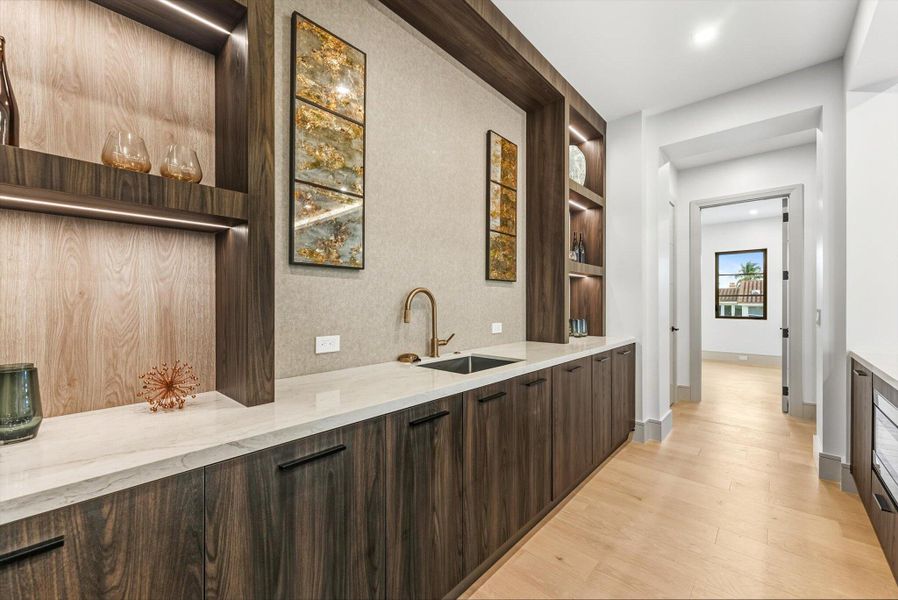 Furnished interior view inside a new home in , Delray Beach (Image 16). Furnished interior view inside a new home in , Delray Beach (Image 16).