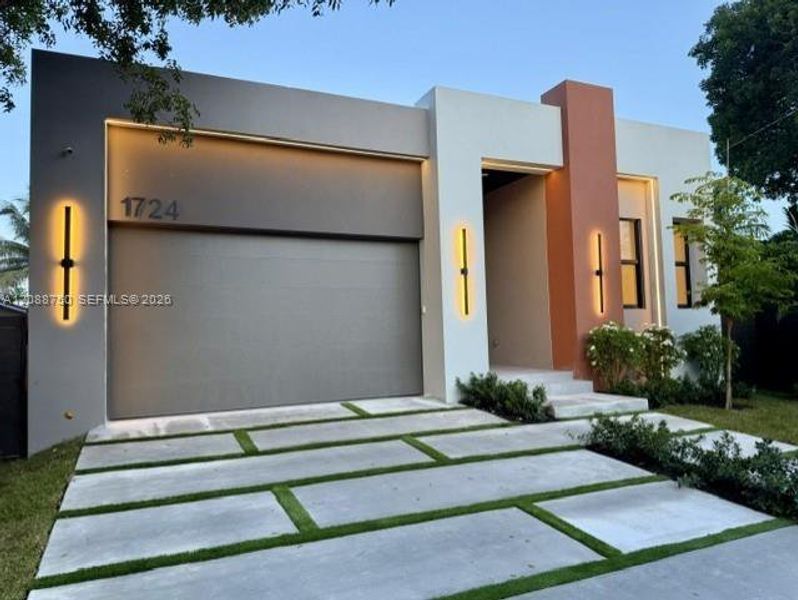 Front exterior of a new home in , Fort Lauderdale, FL, highlighting curb appeal (Image 2). Front exterior of a new home in , Fort Lauderdale, FL, highlighting curb appeal (Image 2).