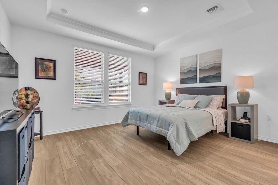 Furnished interior view inside a new home in , Fulshear (Image 29).