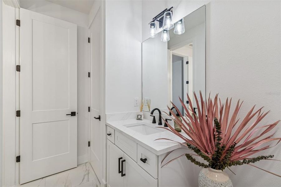 Furnished interior view inside a new home in , Tampa (Image 31).