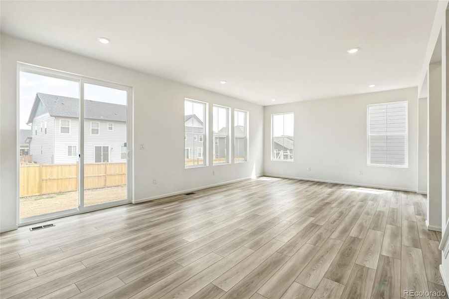 Spacious, unfurnished interior of a new home in Windsong, Thornton (Image 22).