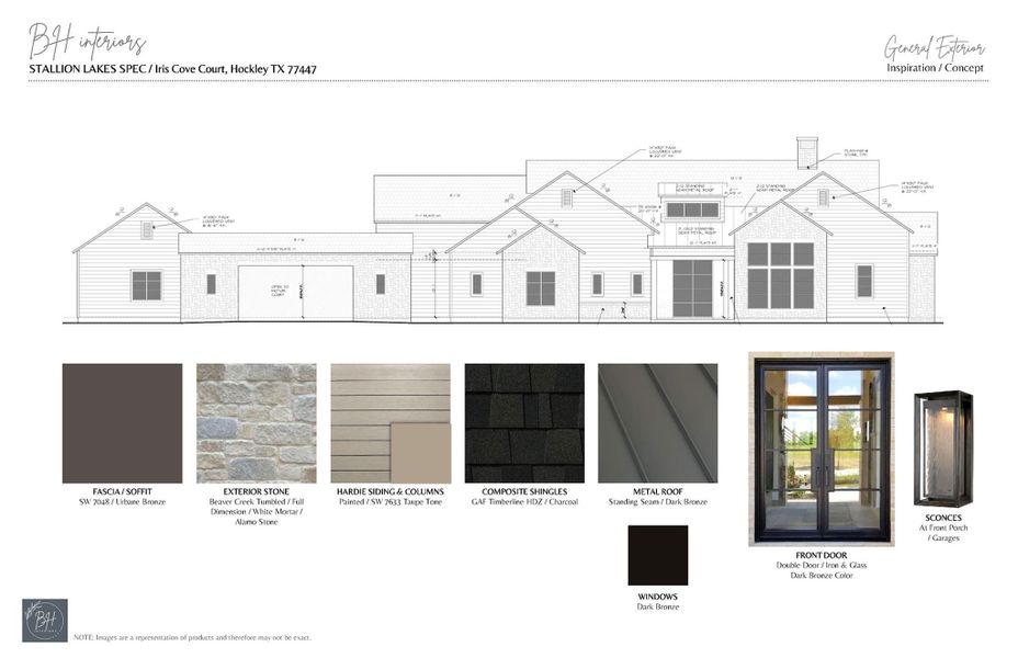 General Exterior Palette General Exterior Palette