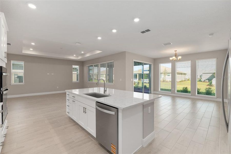 Furnished interior view inside a new home in , Ocala (Image 9).