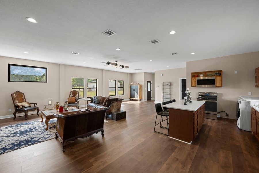 Furnished interior view inside a new home in , Leander (Image 5).