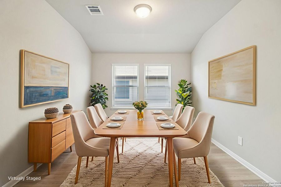 Furnished interior view inside a new home in Legendary Trails - Classic Series, Cibolo (Image 12). Furnished interior view inside a new home in Legendary Trails - Classic Series, Cibolo (Image 12).