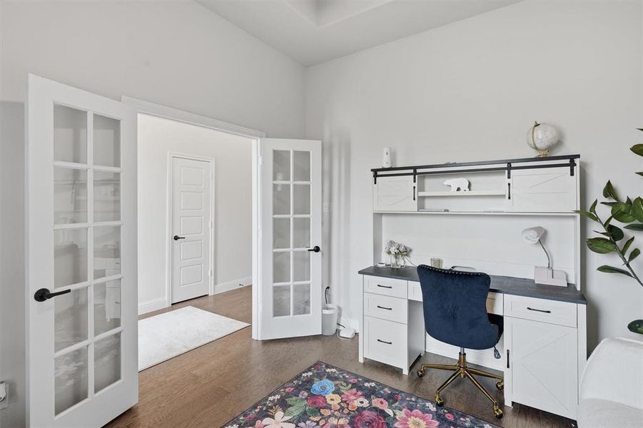 Furnished interior view inside a new home in Abe's Landing, Granbury (Image 14).
