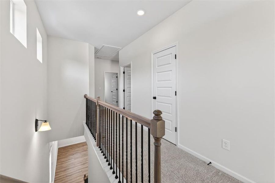 Spacious, unfurnished interior of a new home in Fuller Station, Loganville (Image 20).