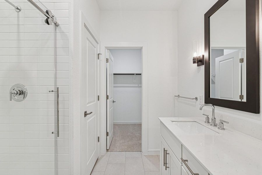 Serene primary bath Serene primary bath