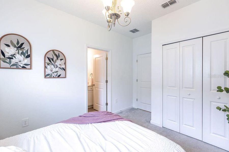 Furnished interior view inside a new home in Trailhead Landing, Alachua (Image 18).