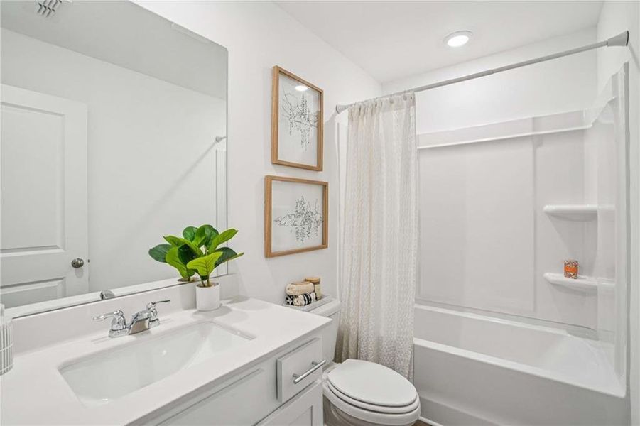 Furnished interior view inside a new home in Leydenview, Mableton (Image 11).