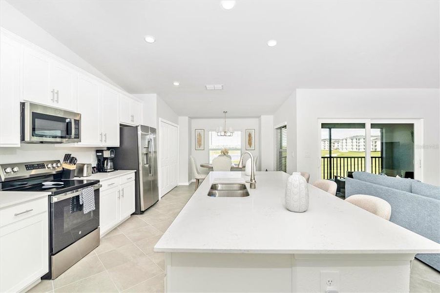 Furnished interior view inside a new home in , Venice (Image 13).