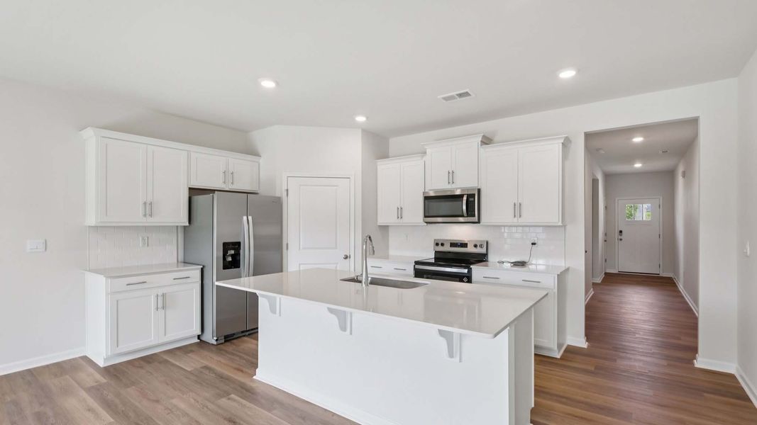 Representative furnished interior of a home built from the Cali by D.R. Horton in Granite Falls, Lancaster (Image 9).