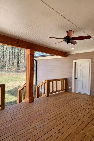 Exterior details and patio area of a home in , Conyers (Image 3).