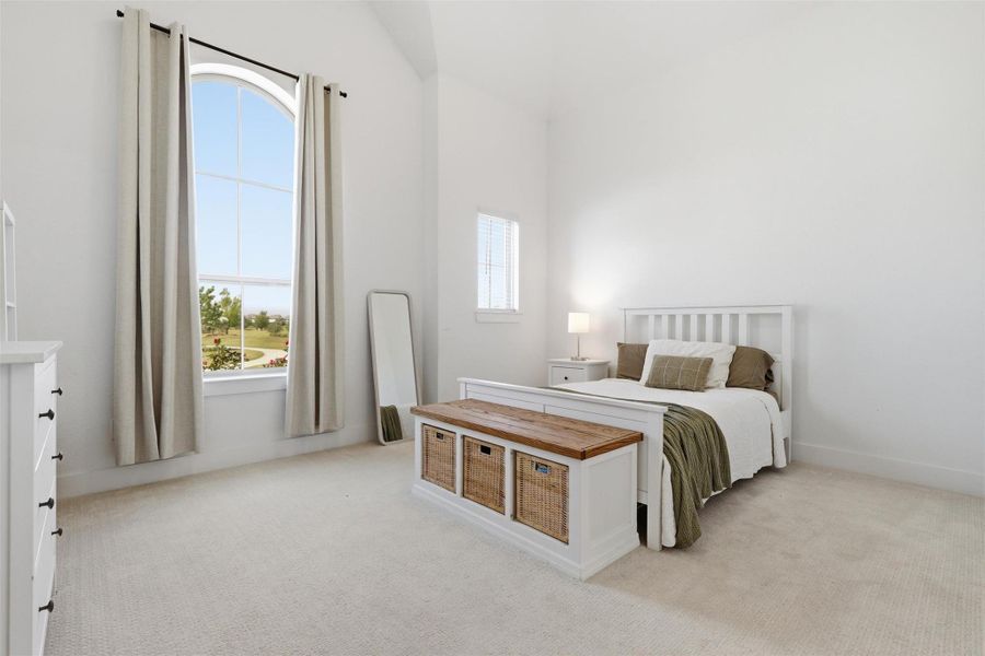 Furnished interior view inside a new home in Elyson, Katy (Image 31).