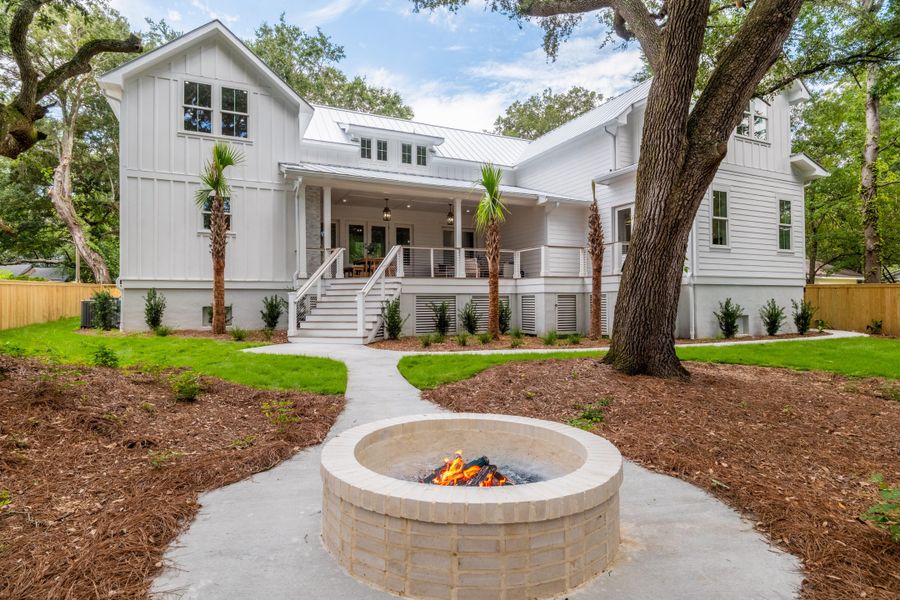 Front exterior of a new home in , Mount Pleasant, SC, highlighting curb appeal (Image 27).