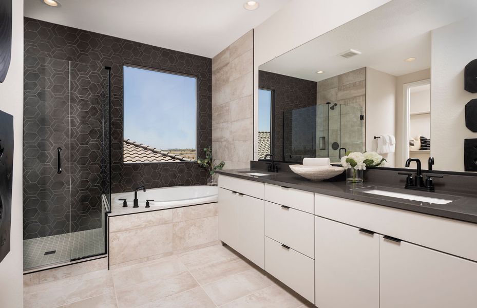 Furnished interior view inside a new home in Allen Ranches, Litchfield Park (Image 12).