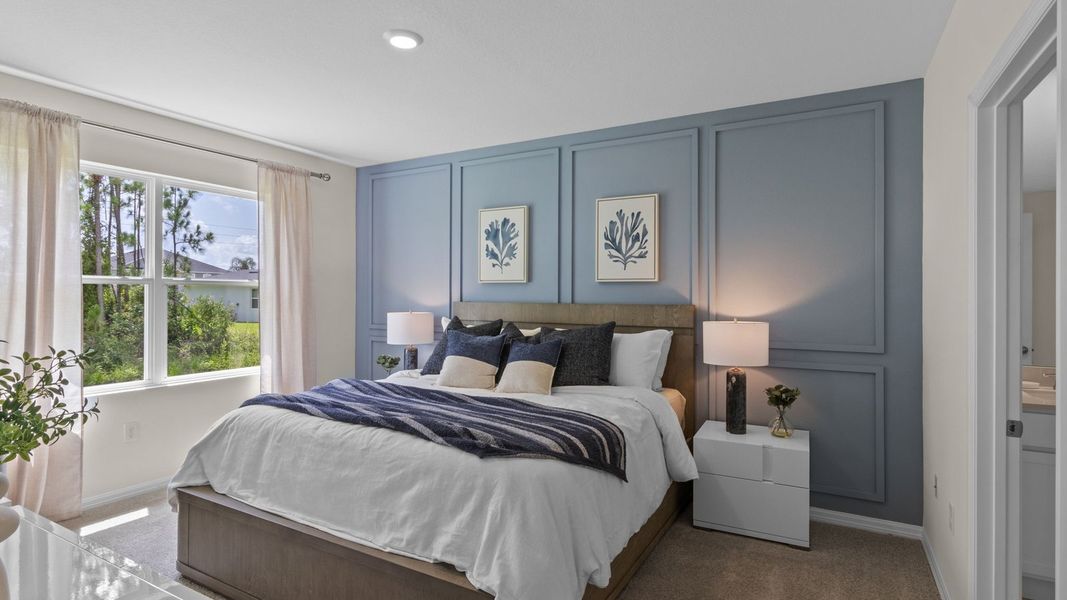 Furnished interior view inside a new home in Sun N Lake, Sebring (Image 30).