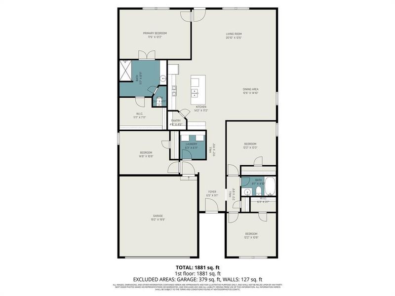 2D floor plan layout of this home in , Fort Worth, TX (Image 4). 2D floor plan layout of this home in , Fort Worth, TX (Image 4).