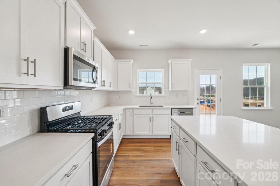 Furnished interior view inside a new home in Cline Village, Conover (Image 3).