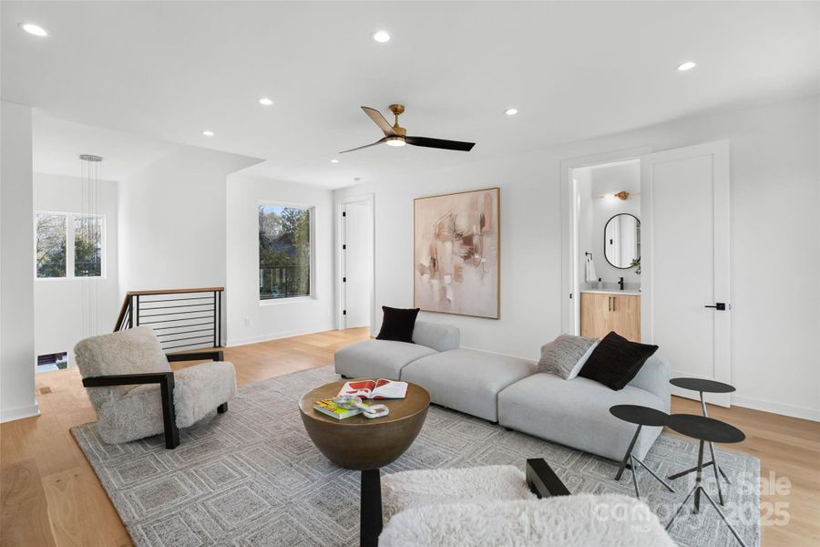 Furnished interior view inside a new home in , Charlotte (Image 37). Furnished interior view inside a new home in , Charlotte (Image 37).