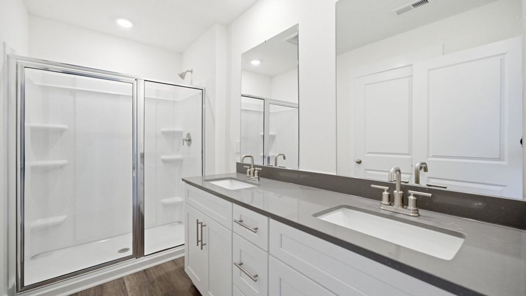 Furnished interior view inside a new home in Keebler Meadows, Johnson City (Image 9).