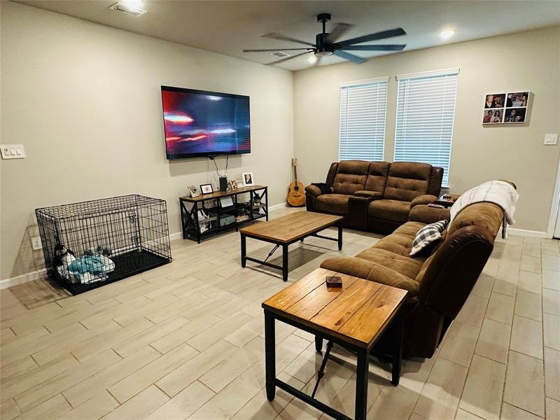 Furnished interior view inside a new home in , Godley (Image 11).