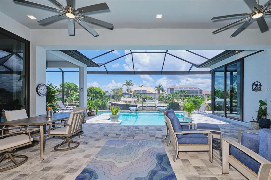 Furnished interior view inside a new home in , Punta Gorda (Image 9).