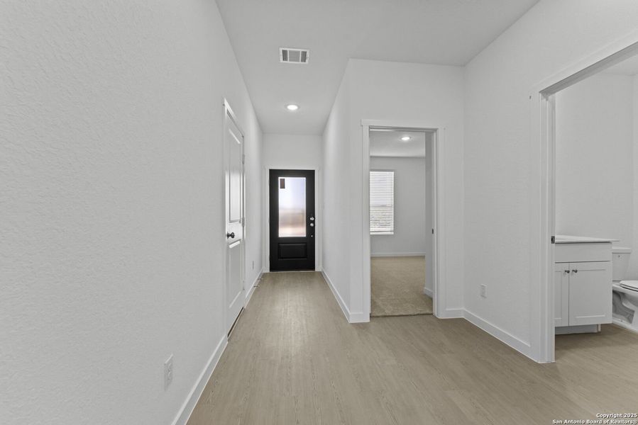 Spacious, unfurnished interior of a new home in Waterwheel: Coastline Collection, San Antonio (Image 10). Spacious, unfurnished interior of a new home in Waterwheel: Coastline Collection, San Antonio (Image 10).