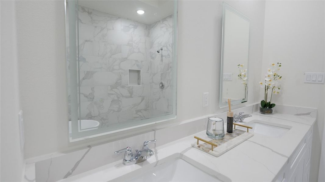 Furnished interior view inside a new home in , Houston (Image 11). Furnished interior view inside a new home in , Houston (Image 11).