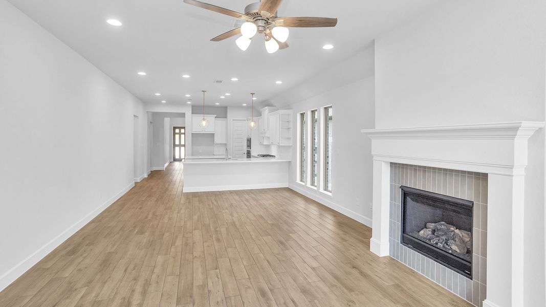 Spacious, unfurnished interior of a new home in Artavia, Conroe (Image 20). Spacious, unfurnished interior of a new home in Artavia, Conroe (Image 20).