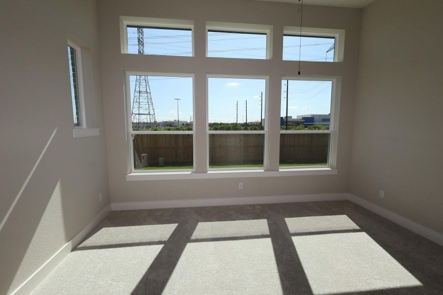 Spacious, unfurnished interior of a new home in Elyson - Reserve Collection, Katy (Image 35).