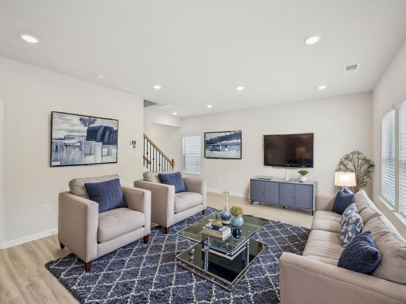 The Finley floorplan with the Calm Latte Interior Package.