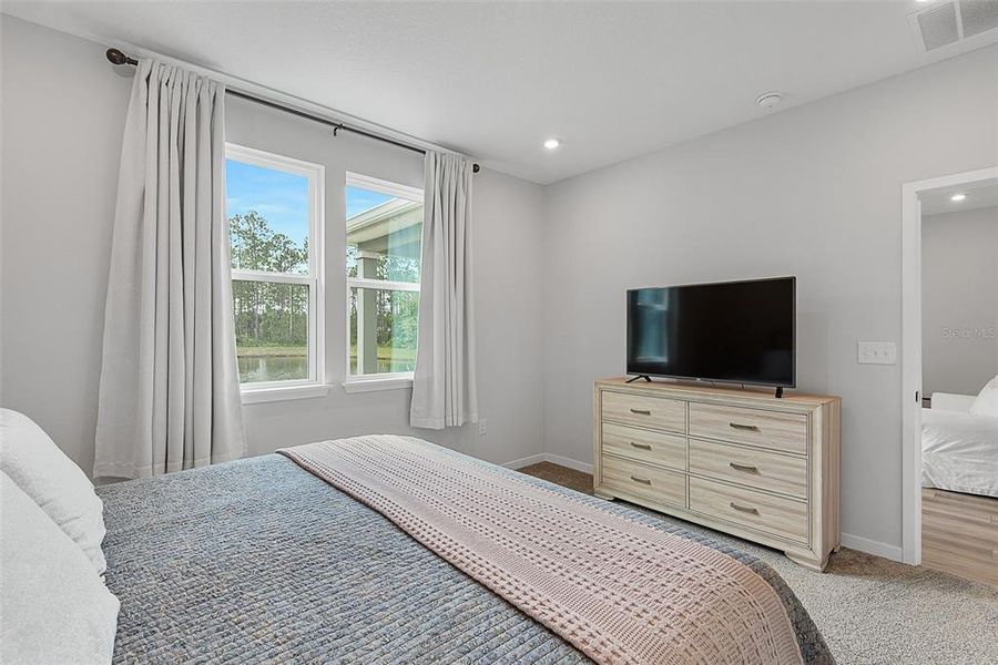 Furnished interior view inside a new home in Seminole Palms, Palm Coast (Image 32).