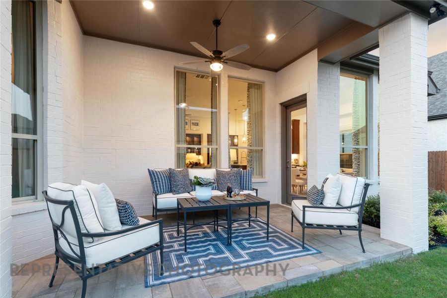 Exterior details and patio area of a home in , Brookshire (Image 24). Exterior details and patio area of a home in , Brookshire (Image 24).