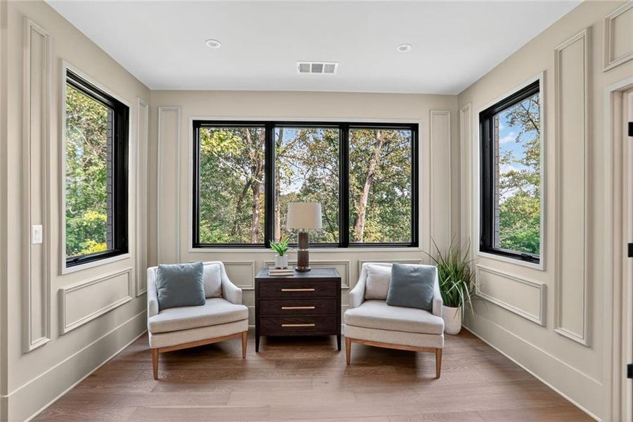 Furnished interior view inside a new home in , Brookhaven (Image 29).